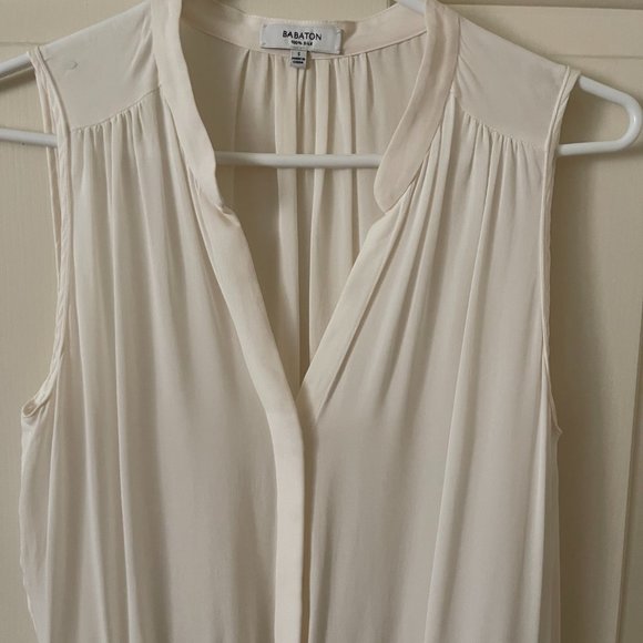 Babaton Bennett White 100% Silk Dress - Picture 3 of 6